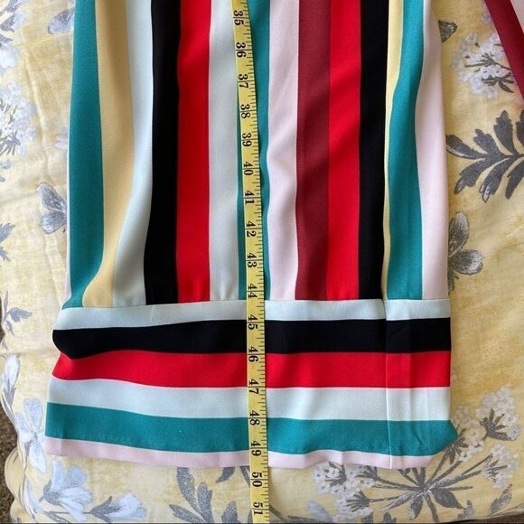 ECI Striped Cropped Jumpsuit- Small - Picture 5 of 11